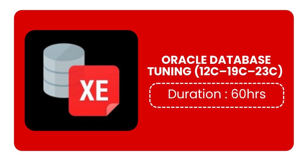 ORACLE 12C-19C - 23C DATABASE TUNING