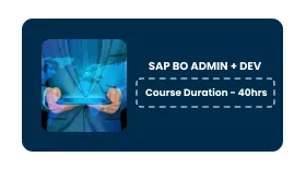SAP BO ADMIN + DEV