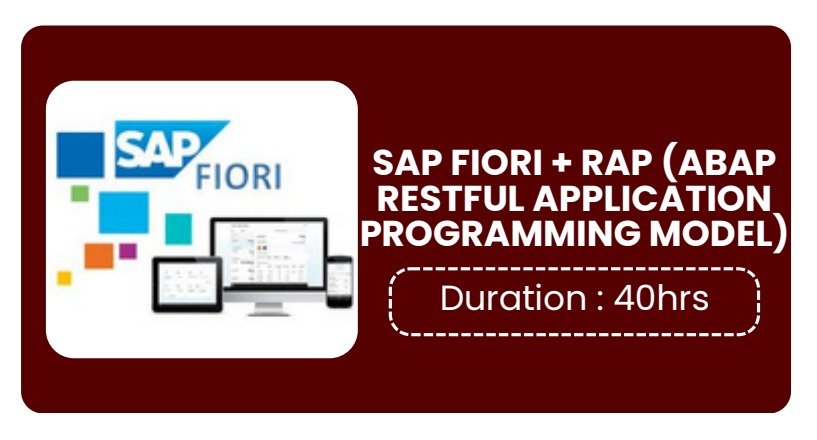 SAP FIORI + RAP (ABAP RESTFUL APPLICATION PROGRAMMING MODEL)