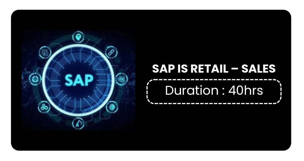 SAP IS RETAIL – SALES