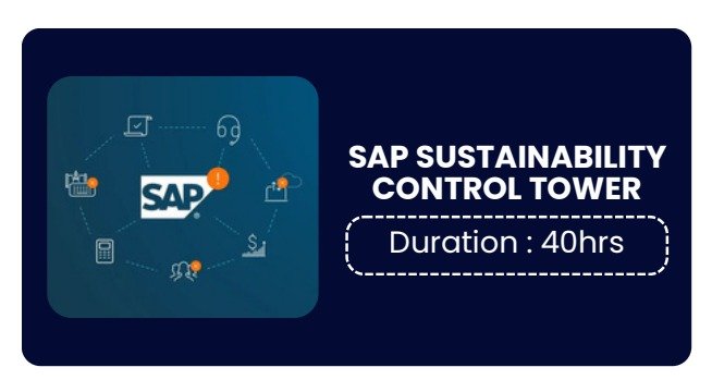 SAP SUSTAINABILITY CONTROL TOWER