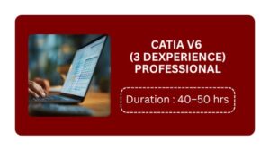 Catia V6 (3dexperience) Professional Training In Pune Online