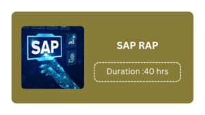 Sap Rap Training In Pune Online